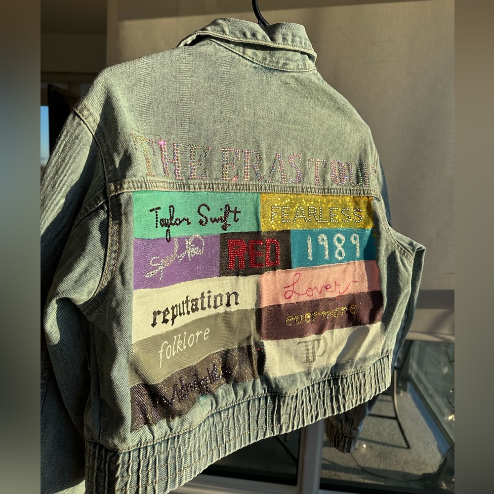 ERAS tour hand painted jacket